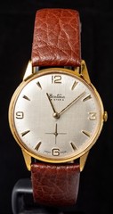 Bentima Star Linen Dial Men’s Hand-Wind AS 1526 Vintage Swiss Watch — Working