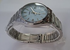 Casio UTP-1302PD-2A2 Stainless Steel Band 35 mm Dail Blue Unisex Adults Watch