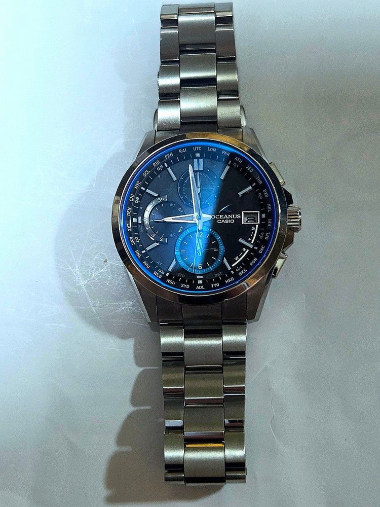CASIO OCEANUS Classic Line Casio Oceanus OCW-T2600-1AJF Watch Used