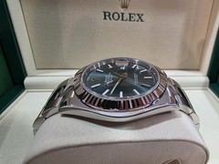 2026 Rolex Datejust 41 mm 126334 Mint Green Oyster Brand New/Unworn Complete Set