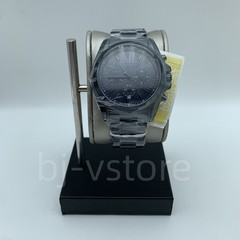 New Michael Kors MK6248 Bradshaw Navy Blue Dial Stainless Steel Band Men’s Watch