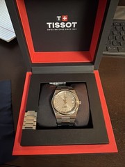 Tissot PRX Powermatic 80 Titanium 38mm Anthracite Dial Automatic Swiss Watch