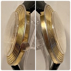 “Mickey” BRADLEY_1970s Vintage_40mm Art Deco_Swiss Made Mechanical Mens Watch