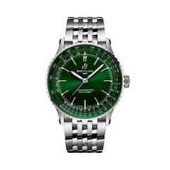 Breitling Navitimer Automatic 41 Green Dial Stainless Steel Watch A17329371L1A1