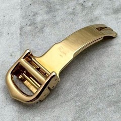 Cartier Genuine 12mm Gold-Tone Folding Clasp Stainless Steel (SS) from Japan