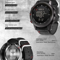 North Edge Apache 3 Smart Men Military Digital Sports Barometer Compass Watch A+