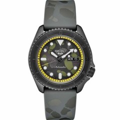 Seiko Men’s 5 Automatic Camo Dial Rubber Strap Limited Edition Watch SRPH69