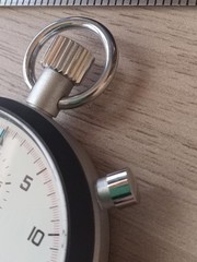Vintage Heuer Stopwatch Ref. 408.201 Swiss Made 1970’s Rare EX-NMT
