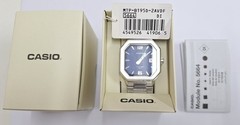 CASIO MTP‑B195 Series MTP-B195D-2AV Blue Dial Analog 38 mm New Men’s Watch