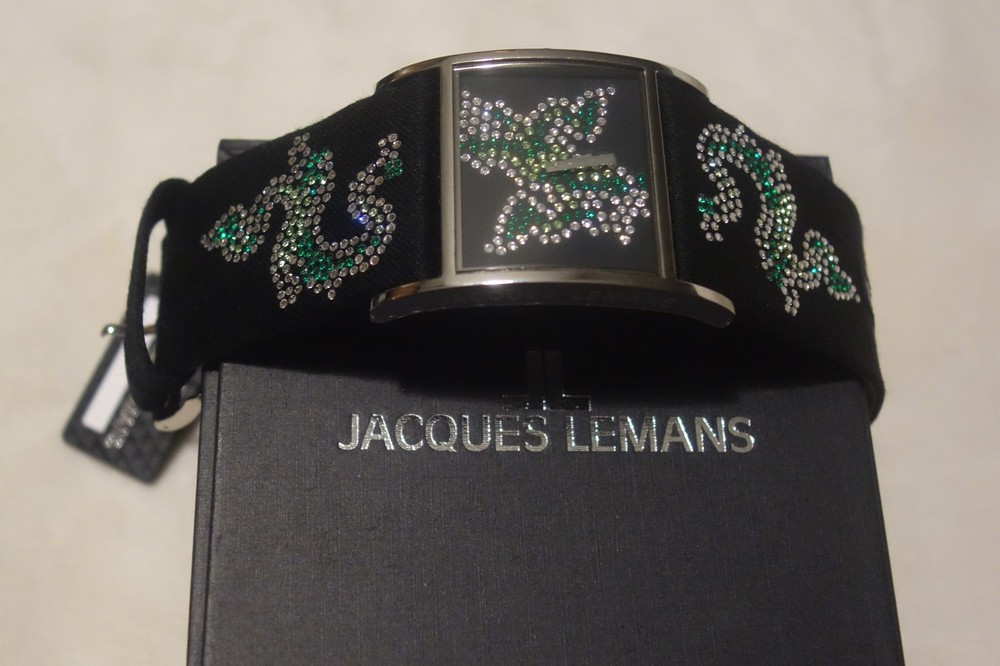 Jacques Lemans La Passion Venice 1-1468 WATCH WITH CHRYSTALS NEW