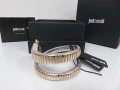 Just Cavalli Women’s Snake JC1L373M1055 20mm Quartz Two Tone SS IPYG Watch