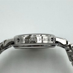 Hermes Clipper Watch, 3 Hands, Date, Pink Tone, Working Condition