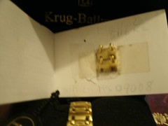 Krug-Baumen Ladies Charleston Watch . 18ct. GOLD PLATED New and Boxed.