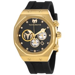 Technomarine Reef Chronograph Quartz Diamond Black Dial Men’s Watch TM-520002