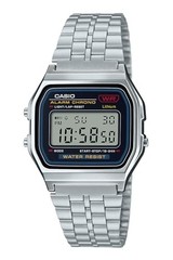 Casio A159WA-N1JH Digital Watch Silver Japan Made Retro Vintage Style Japan New