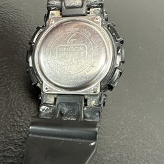 Preowned Casio Black Gold G-shock GD-100GB-1 55×51.2×17.4mm 72g