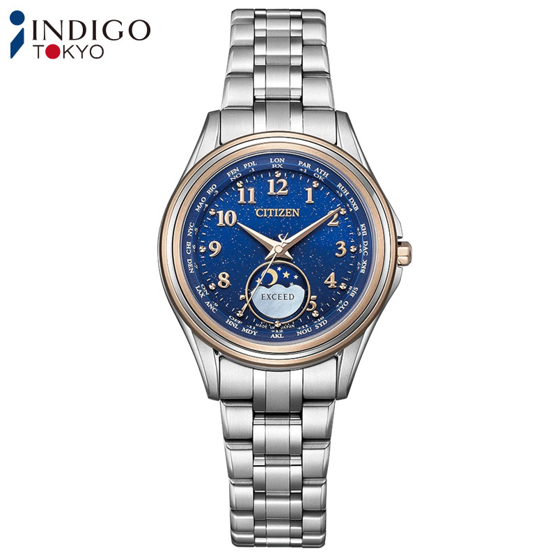 CITIZEN EXCEED EE1016-66L DENPA Limited YOZORA COLLECTION Titanium 29.2mm Watch