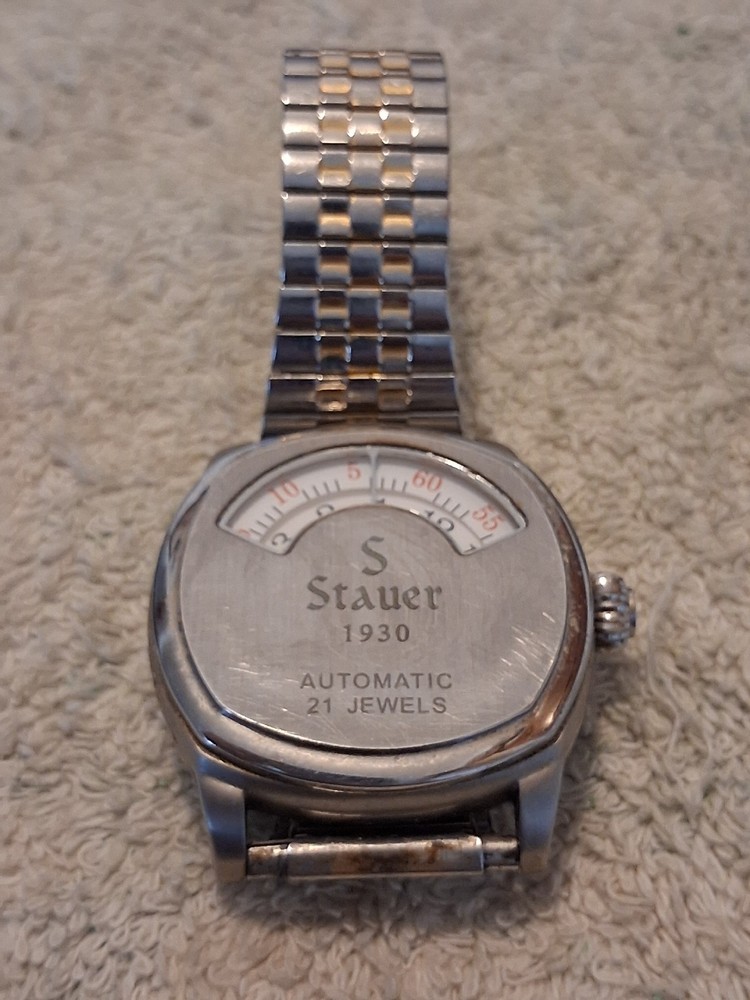 Stauer 1930 Dashtronic Men’s Watch 21 Jewels 15457 Automatic Steel Band