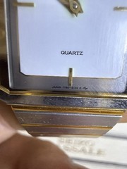 Vintage Seiko Lassale Ultra Thin Quartz Watch 1984 Complete Set Box Papers Japan