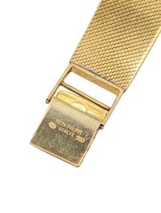 Patek Philippe Vintage 18K Yellow Gold Bracelet Watch 3491 Box Service Papers