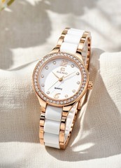SENO Women’s Watch Collection | Minimalist Black, White & Rose Gold