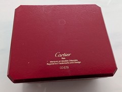 Cartier Must De Cartier Ronde 1810 1 18K Gold Silver 33mm Quartz Watch Box Paper