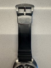 Seiko Turtle Prospex Diver 200m Black Day/Date Rotating Bezel Rubber 4R36-40Y0