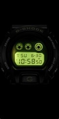 CASIO G-SHOCK DW-6900RCS-1JF CRAZY COLORS 2024 Digital Watch Black x Green 50mm