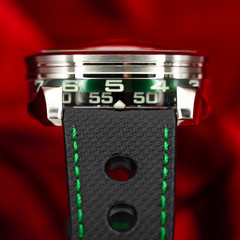 MB&F M.A.D. Editions M.A.D. 1 Stainless Steel Green Dial 42mm Box & Papers
