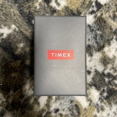 Timex Indiglo Genuine Leather Strap Mineral Glass Crystal
