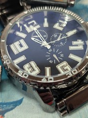Variety Of Big Face Watches. V6 And Various Others. Mixed Bands Nice Condition.