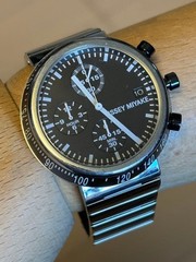 Issey Miyake Trapezoid Naoto Fukasawa Chronograph Date Quartz Seiko Watch