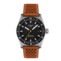 *BRAND NEW* TISSOT PR516 Auto Black Dial Leather Band Men’s Watch T1494071605100