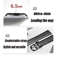 OLEVS Watch 30m Waterproof Ultrathin Quartz Wristwatch Leather Band Men Women