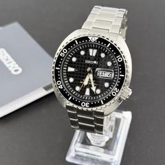 Men’s Seiko Prospex Sea SRPE03 Black Dial Automatic Chronograph Watch 45MM