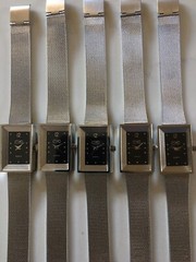 Buyer gets 3 EKO Ladies Soft Silver Mesh Band Quartz Watches-keep Perfect Time