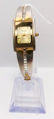 *New Battery* Wrangler Gold Tone Women’s Dress Watch 91831KNXV377F4-02 6.25INCH