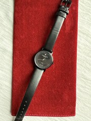 New Without Box Sturhling Original Women’s Watch M12625 Black On Black