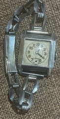 RUNNING Vintage Manual LACO Art Deco Men’s Watch 935 Sterling Silver Mech Works