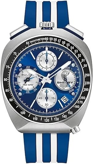 Bulova Men’s Shelby GT500 Precisionist Chronograph Limited Watch – 98B452 NEW