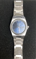 BRAND NEW MEN’S 40mm QUARTZ WATCH * BLUE DIAL * USA SELLER * FREE SHIPPING