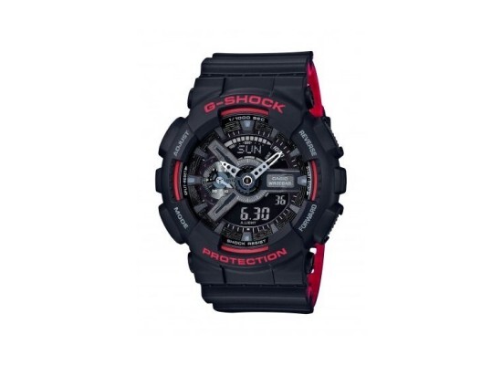 Casio G-Shock Special Color Shock Resistant Analog Digital GA-110HR-1ADR Watch
