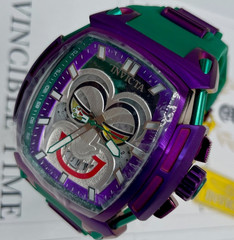Invicta DC Comics Joker Men s Watch – 53mm, Purple, Green (43733). #003 of 4,000
