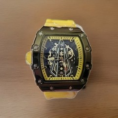 NEW ORUSS K16. Bright Yellow Dial “Mille” Style! Yellow Band ⭐ See Pictures
