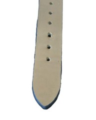 Women’s Nine West Watch Black Strap & Mother Of Pearl Face Stainless Steel Back