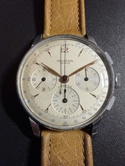 Universal Genève Compax Chronograph Cal. 285 Vintage 38mm Chronograph Swiss