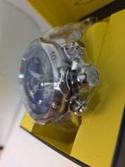 NEW INVICTA 47905 VENOM MUTANT CHRONOGRAPH BLUE DIAL WATCH STEEL 53.7MM