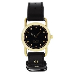 D&G Dolce and Gabbana DW0642 Women’s Stainless Steel Gold Tone Dial Quartz