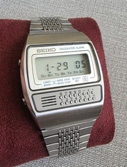 Vintage Seiko C359 Calculator Watch