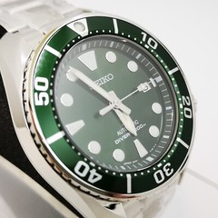 SEIKO PROSPEX DIVER SCUBA SBDC081 Green Automatic Analog Men’s Watch New in Box